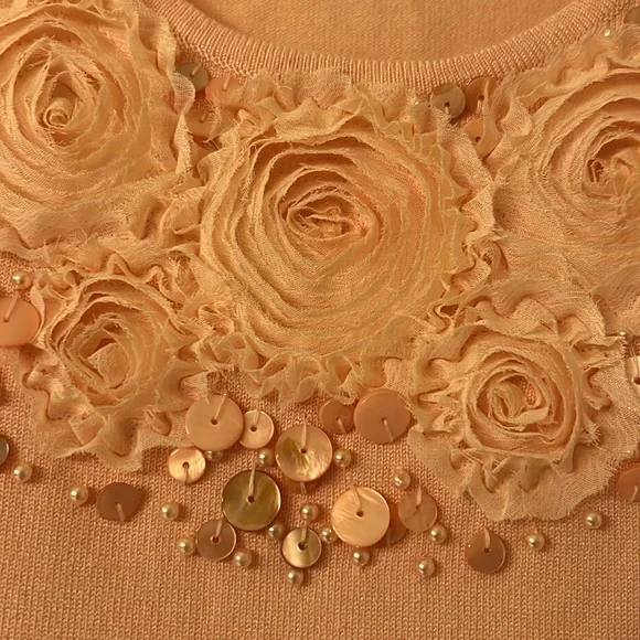 Ruby Rd. Peach top - Picture 2 of 2